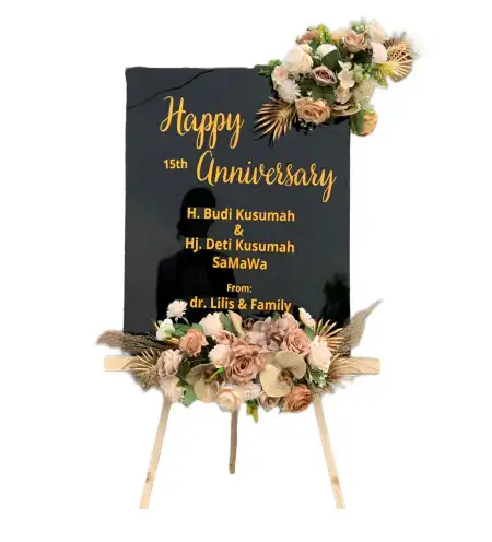 Papan Bunga Akrilik Manggarai Timur