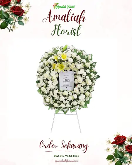 Krans Bunga Duka Manggarai Timur