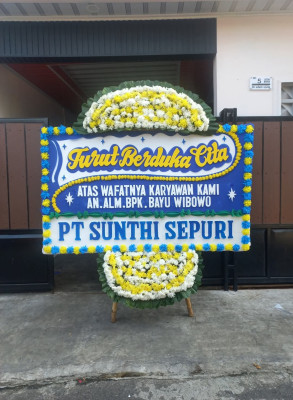Papan Bunga Duka di Manggarai Timur